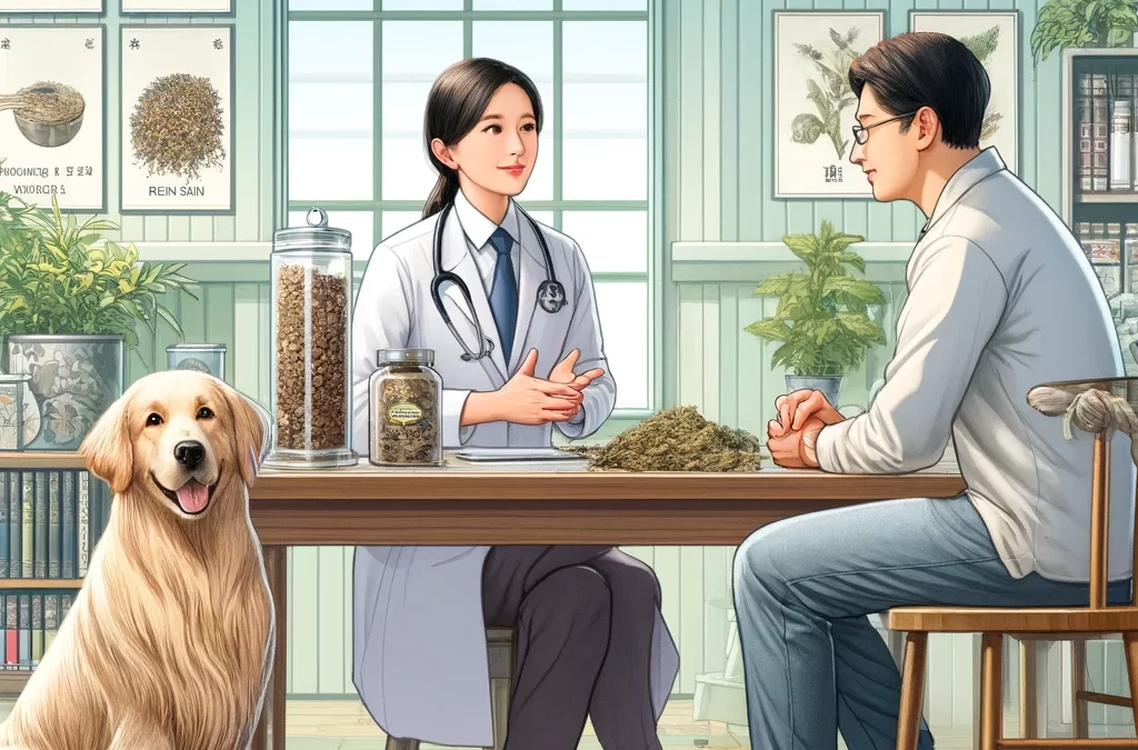 الشفاء الأخضر: الاستراتيجيات العشبية الصينية الثورية لسرطان الكلاب