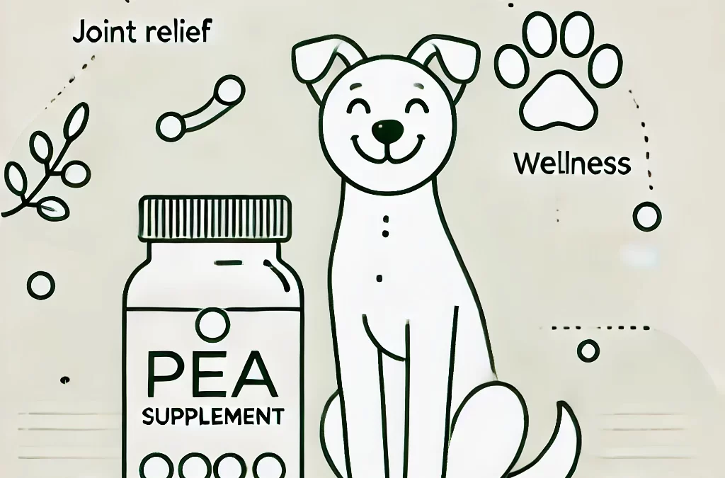 Palmitoiletanolamida (PEA) para cães: um caminho natural para o alívio da dor e bem-estar