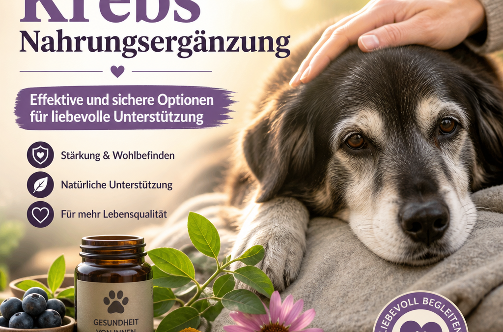 老犬癌症營養補充劑：7 種有效、安全且積極的選擇以提供愛的支持