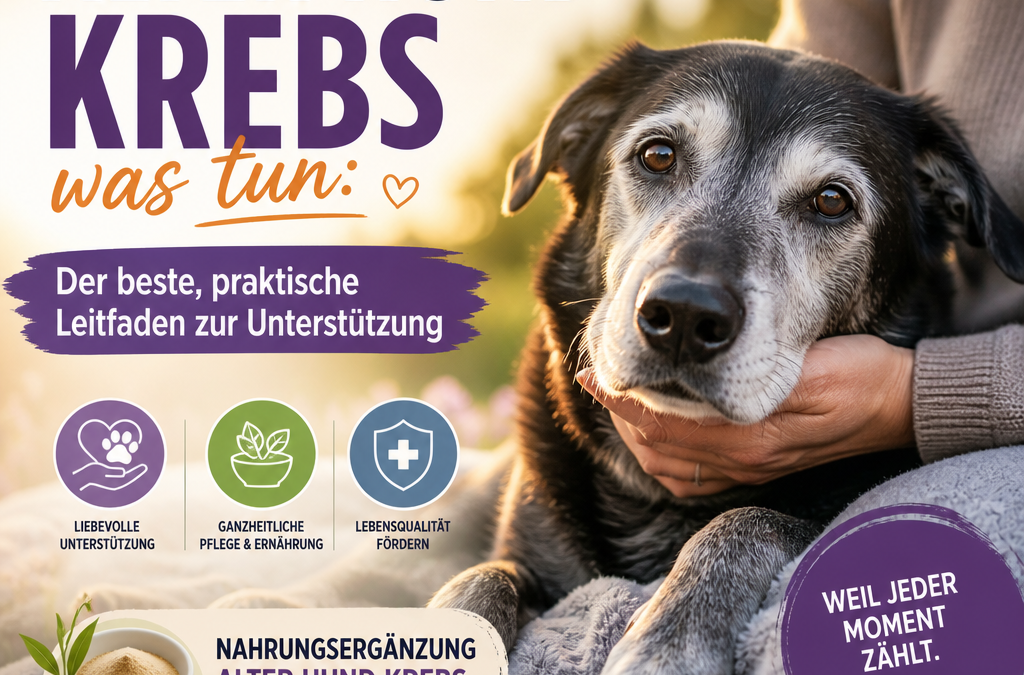 Illustration of Alter Hund Krebs was tun: Der beste, praktische Leitfaden zur Unterstützung
