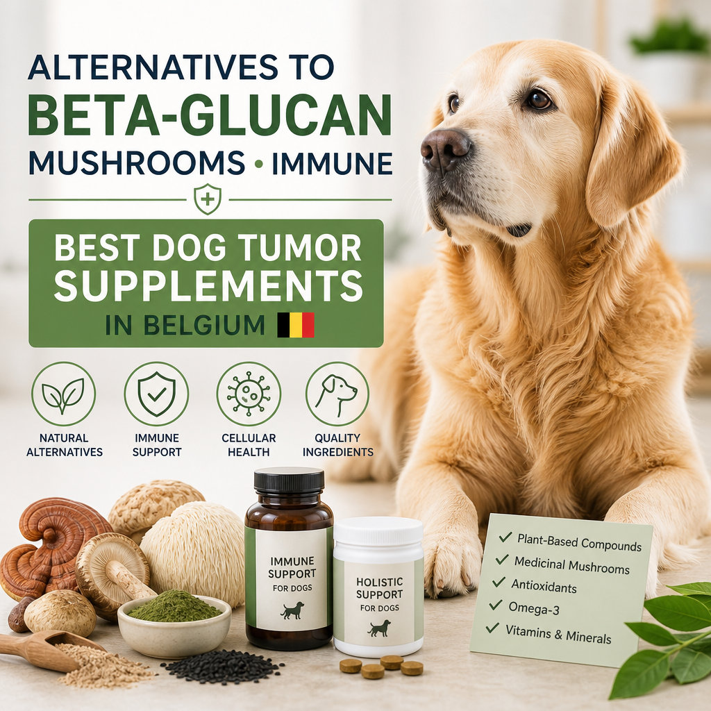 Alternatives to Beta-glucan / mushrooms / immune: 7 Best Dog Tumor Supplements in Belgium 2 alternatives to Beta-glucan / mushrooms / immune illustration