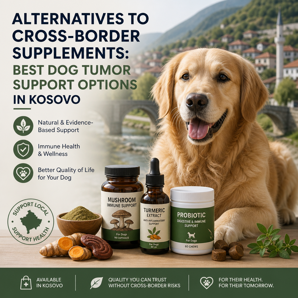 Alternatives to Cross-Border Supplements: 7 Best Dog Tumor Support Options in Kosovo 5 alternatives to Cross-border supplements illustration