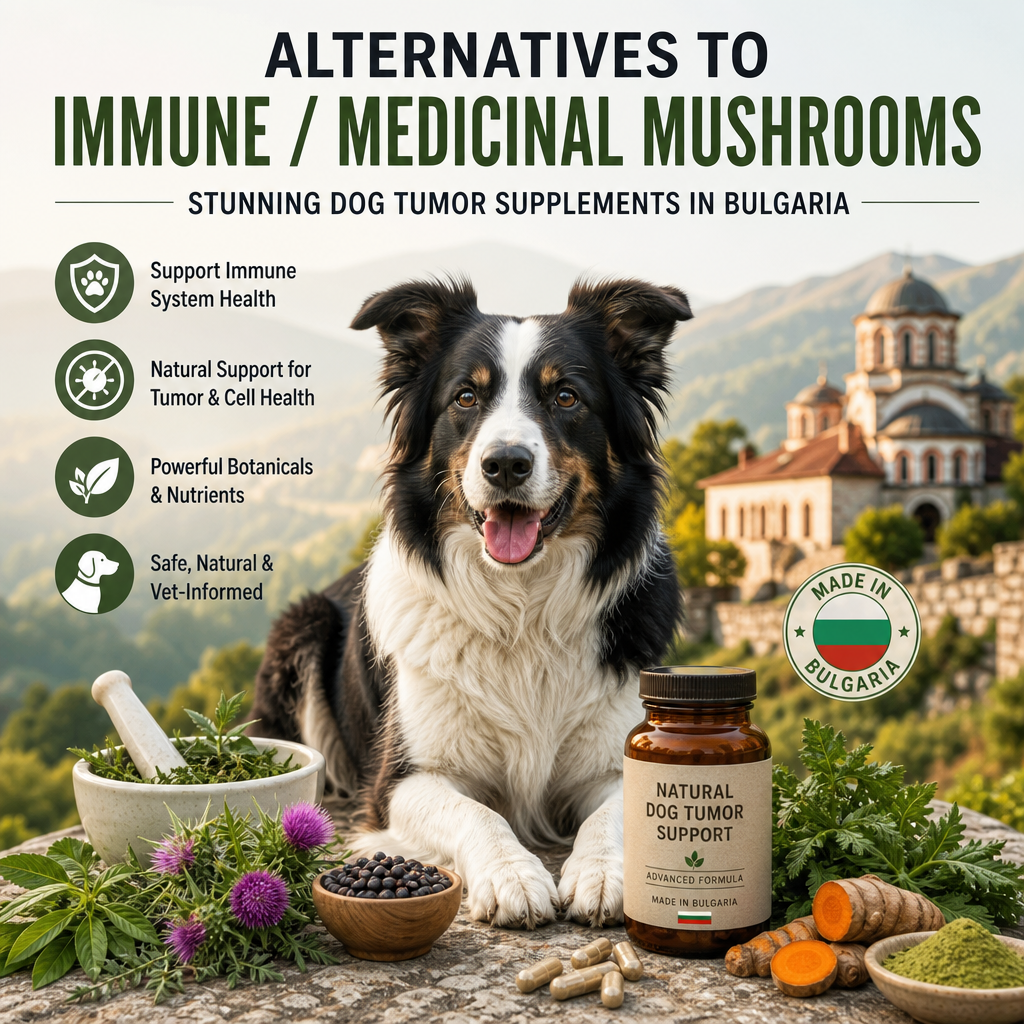 alternatives to Immune / medicinal mushrooms illustration