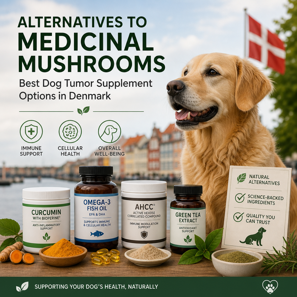 alternatives to Medicinal mushrooms illustration