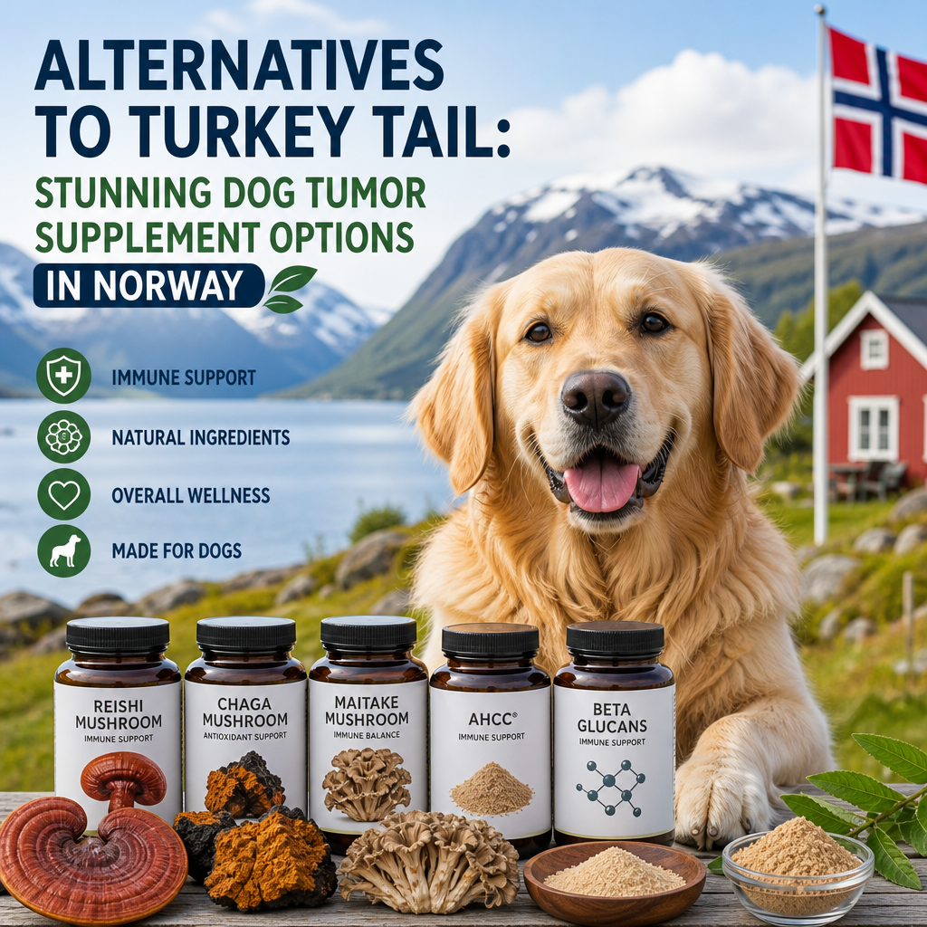 Alternatives to Turkey Tail: 7 Powerful, Positive Dog Tumor Supplement Options in Norway 1 alternatives to Turkey Tail illustration