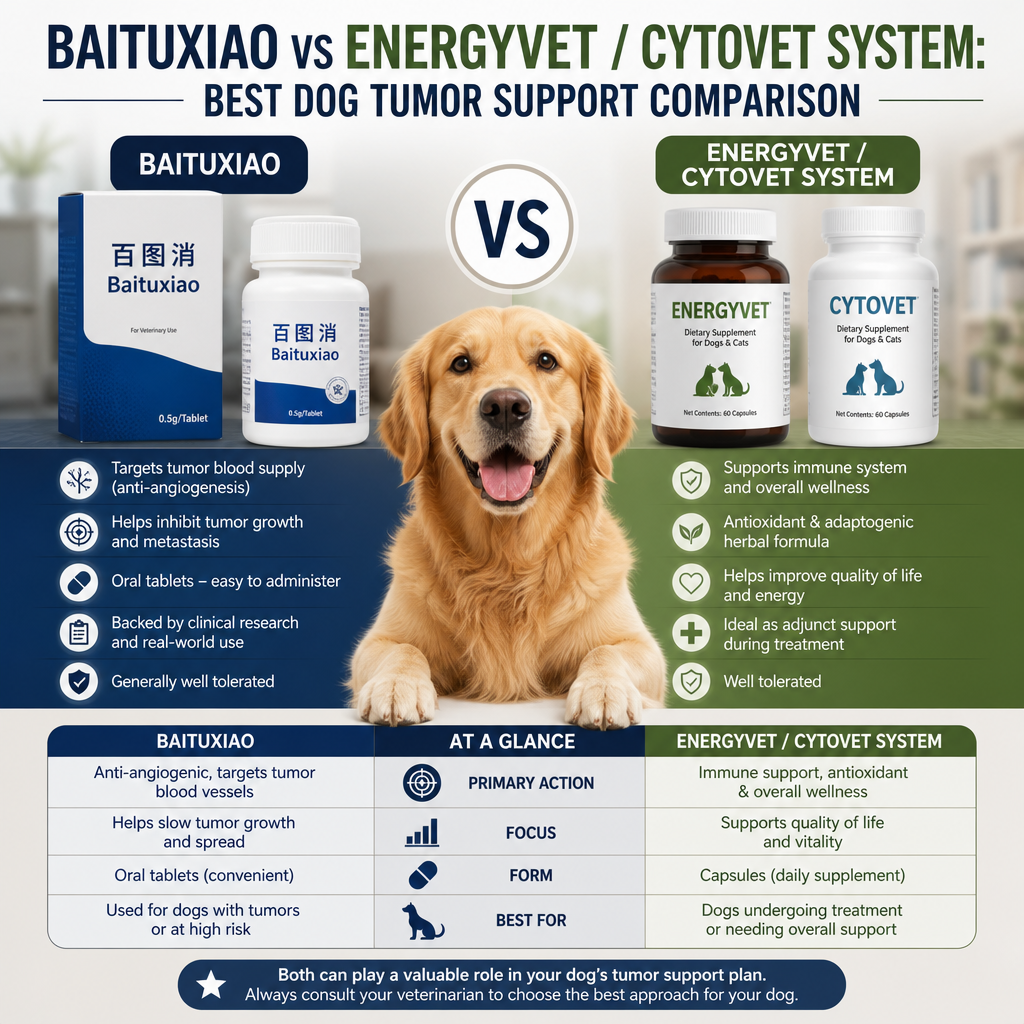 Baituxiao vs Energyvet / Cytovet system: 7 Key Factors for Dog Owners 3 Illustration de Baituxiao vs Energyvet / Cytovet système