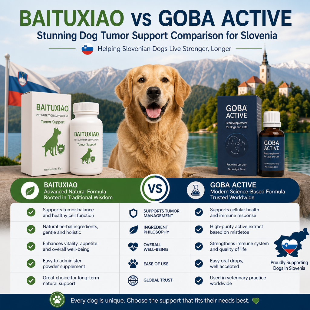 Baituxiao vs GOBA Active: 7 Powerful Dog Tumor Support Differences for Slovenia 1 Baituxiao vs GOBA Active illustration