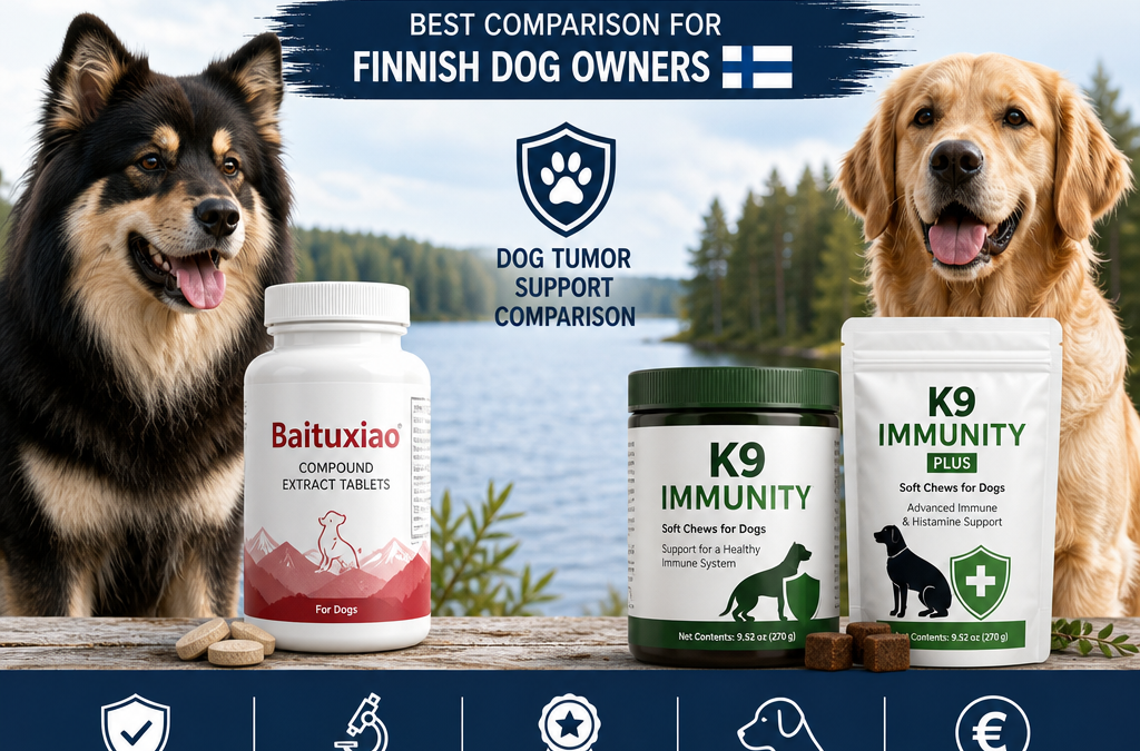 Baituxiao vs K9 Immunity / K9 Immunity Plus: Best Comparison for Finnish Dog Owners