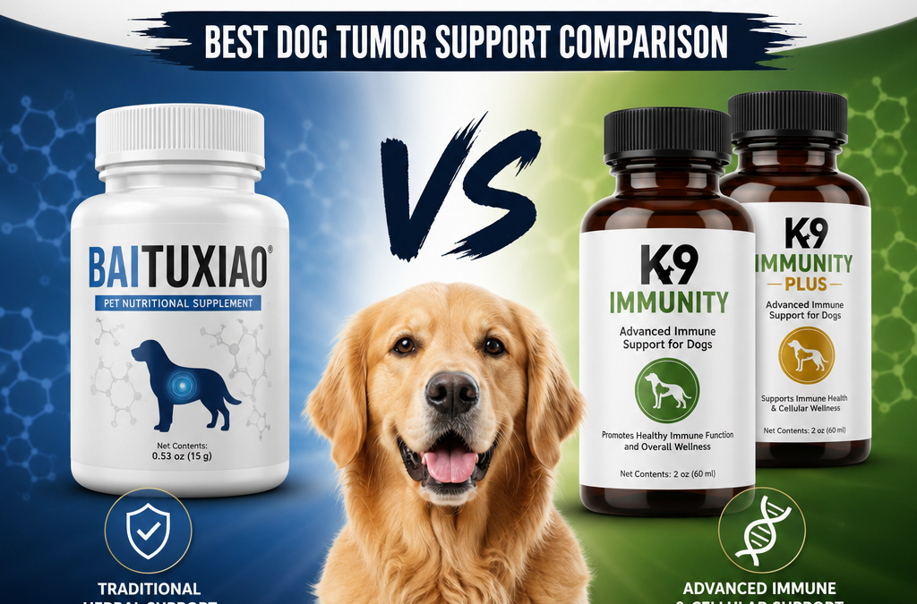 Baituxiao vs K9 Immunity / K9 Immunity Plus: Best Dog Tumor Support Comparison