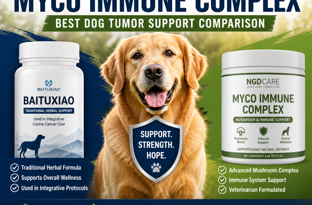 Baituxiao vs NGD Care Myco Immune Complex: 7 Best Dog Tumor Support Checks