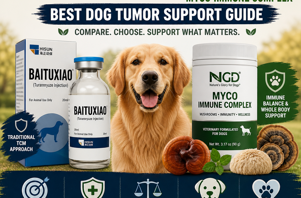 Baituxiao vs NGD Myco Immune Kompleks: 7 Bedste Hund Tumor Støtte Tips