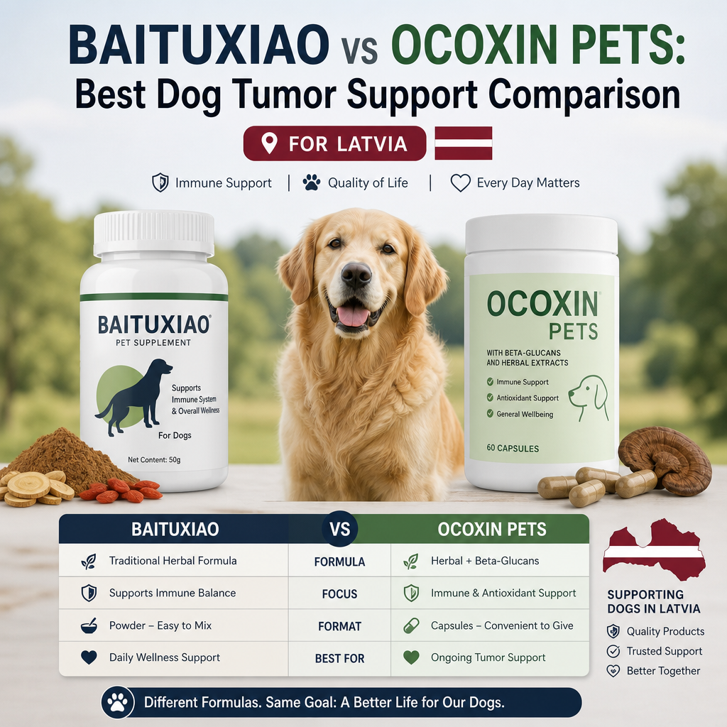 Baituxiao vs Ocoxin Pets: 7 Best Dog Tumor Support Comparison Tips for Latvia 1 Ilustração de Baituxiao vs Ocoxin Pets
