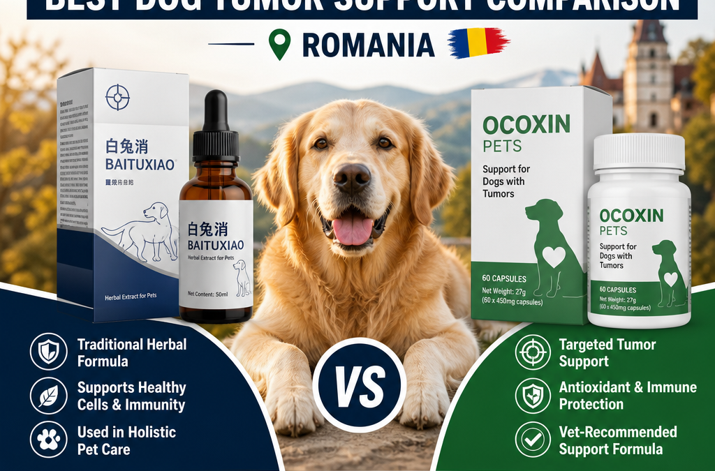 Baituxiao vs Ocoxin Pets: Romanya'daki En İyi 7 Köpek Tümör Destek Faktörü