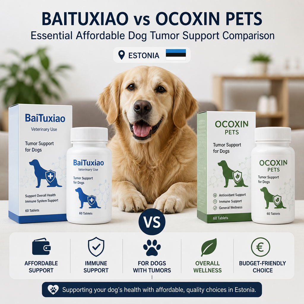 Baituxiao vs Ocoxin Pets: 7 Essential Affordable Dog Tumor Support Tips for Estonia 2 Ilustração de Baituxiao vs Ocoxin Pets