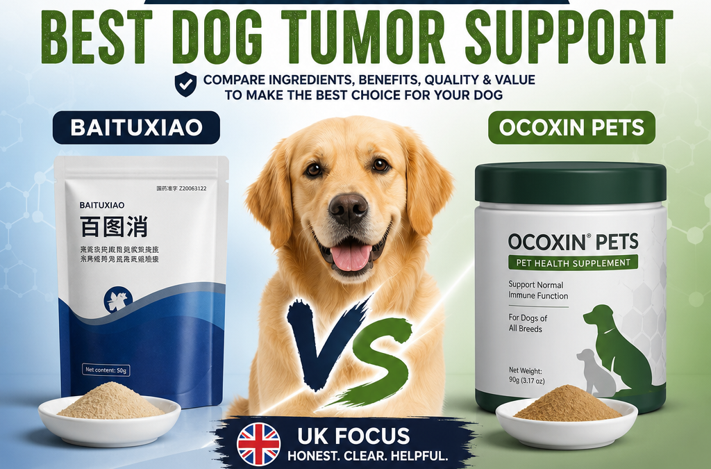 Baituxiao vs Ocoxin Pets: 5 Pontos de Comparação Chave no Reino Unido para Melhor Suporte a Tumores em Cães