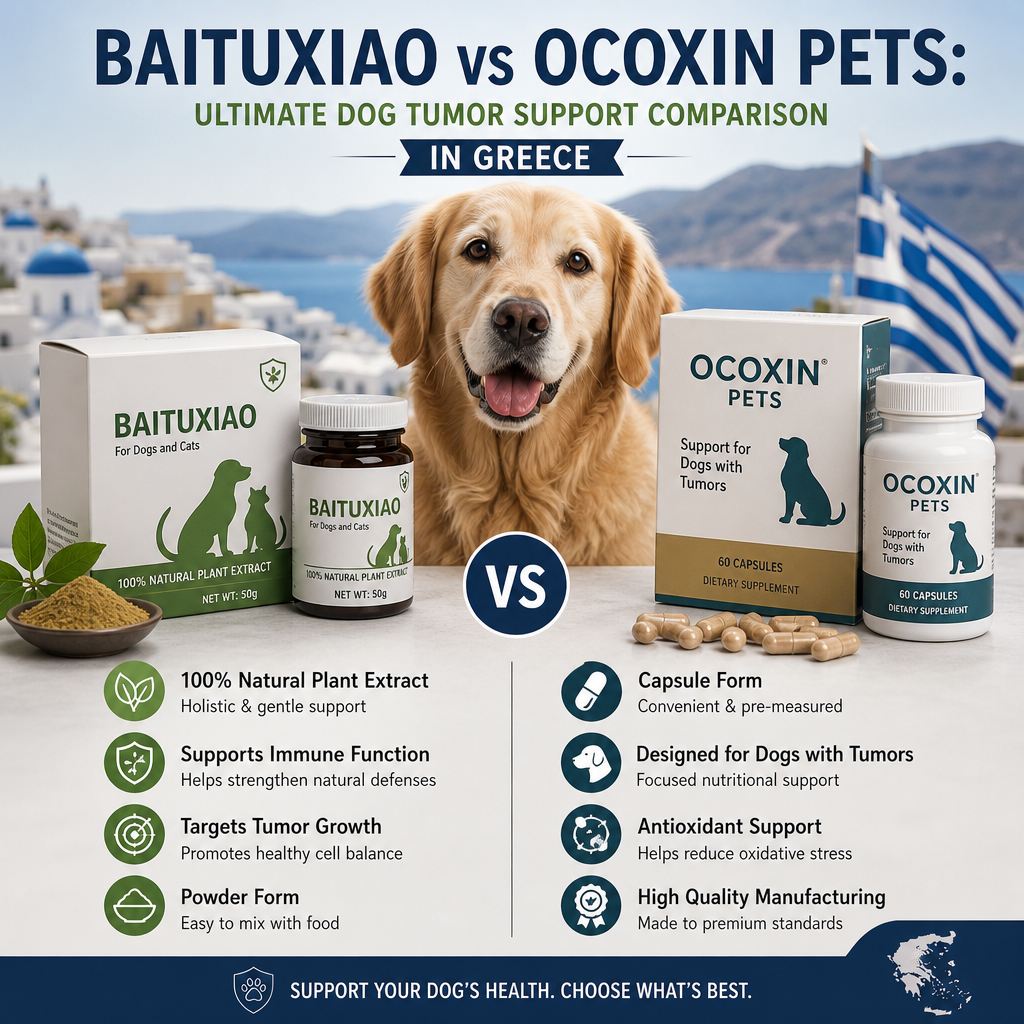 Baituxiao vs Ocoxin Pets: 7 Important, Smart Dog Tumor Support Comparison Tips in Greece 5 Ilustração de Baituxiao vs Ocoxin Pets