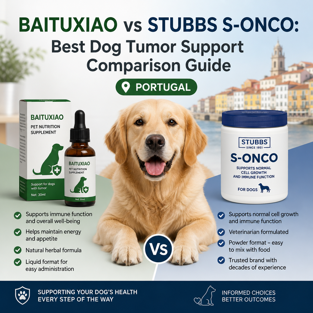 Baituxiao vs STUBBS S-Onco: 7 Best Dog Tumor Support Tips for Portugal 1 Baituxiao vs STUBBS S-Onco illustration