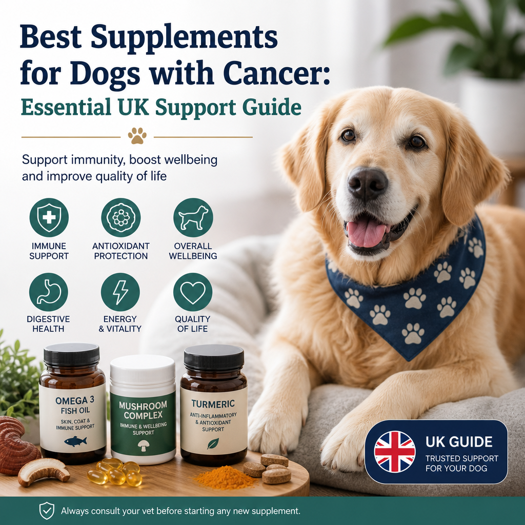 Best Supplements for Dogs with Cancer: 7 Essential UK Support Tips 1 best supplements for dogs with cancer illustration