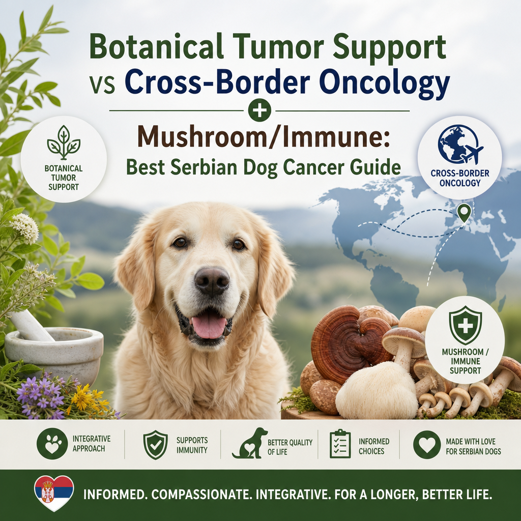Botanical Tumor Support vs Cross-Border Oncology + Mushroom/Immune: 7 Powerful Key Differences for Serbian Dog Owners 3 botanical tumor support vs Cross-border oncology + mushroom/immune illustration