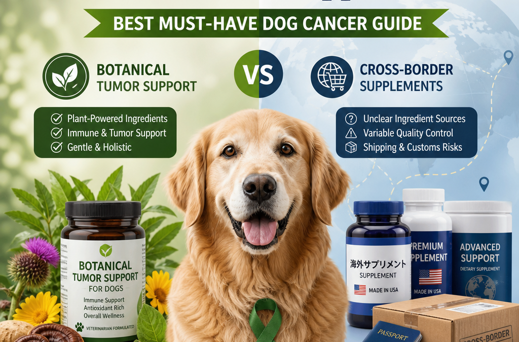 Botanical Tumor Support vs Cross-border Supplements: 5 Best Must-Have Dog Cancer Guide