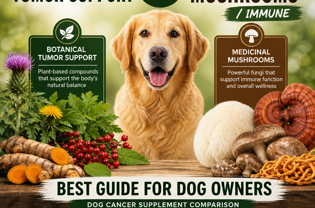 Botanical Tumor Support vs Medicinal Mushrooms / Immune: 7 Best Guide for Dog Owners