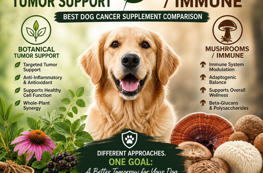 Botanical Tumor Support vs Mushrooms / Immune: 7 Powerful Differences for Dog Owners