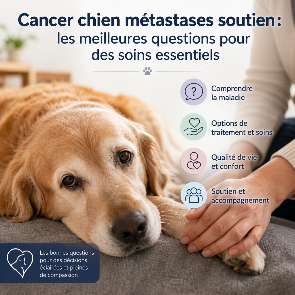 Cancer chien métastases soutien : 7 questions essentielles pour un guide apaisant 3 cancer chien métastases soutien illustration