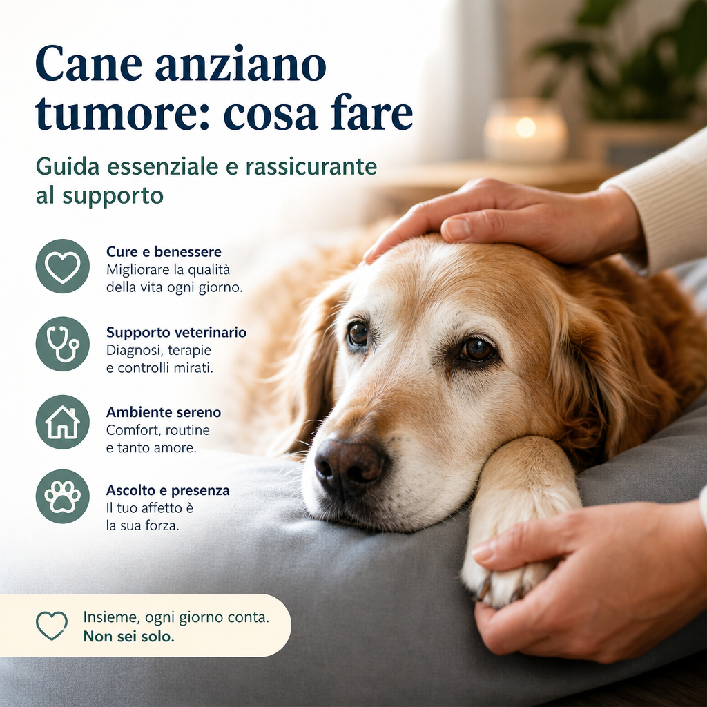 Cane anziano tumore cosa fare: 7 passi essenziali, utili e rassicuranti 6 cane anziano tumore cosa fare illustration
