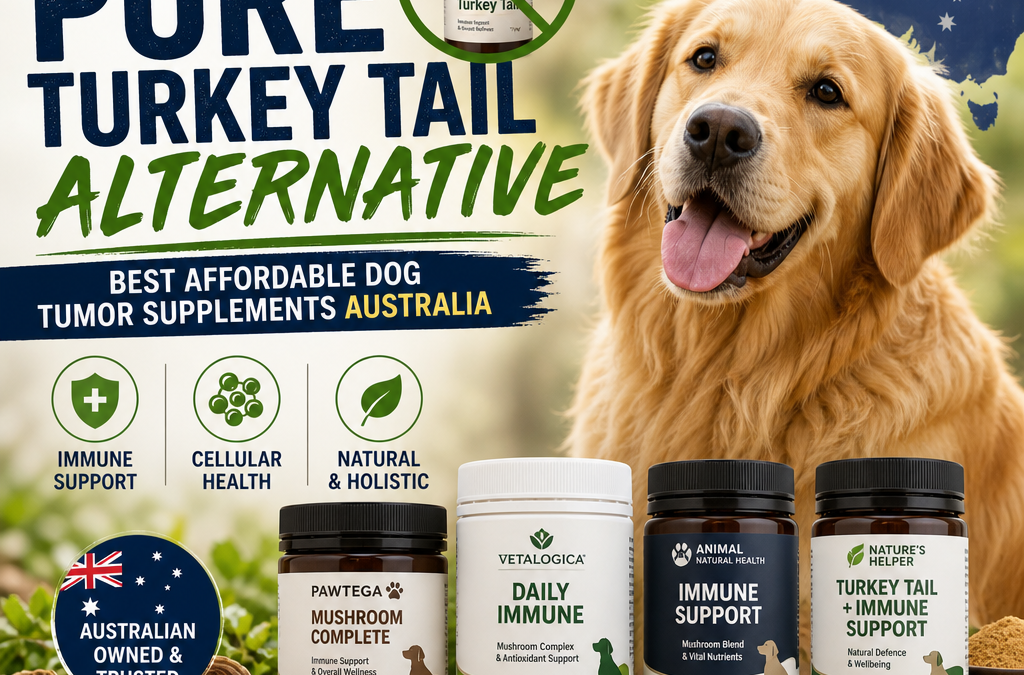 CanineCeuticals Pure Turkey Tail Alternative: 7 Best Affordable Dog Tumor Supplements Australia