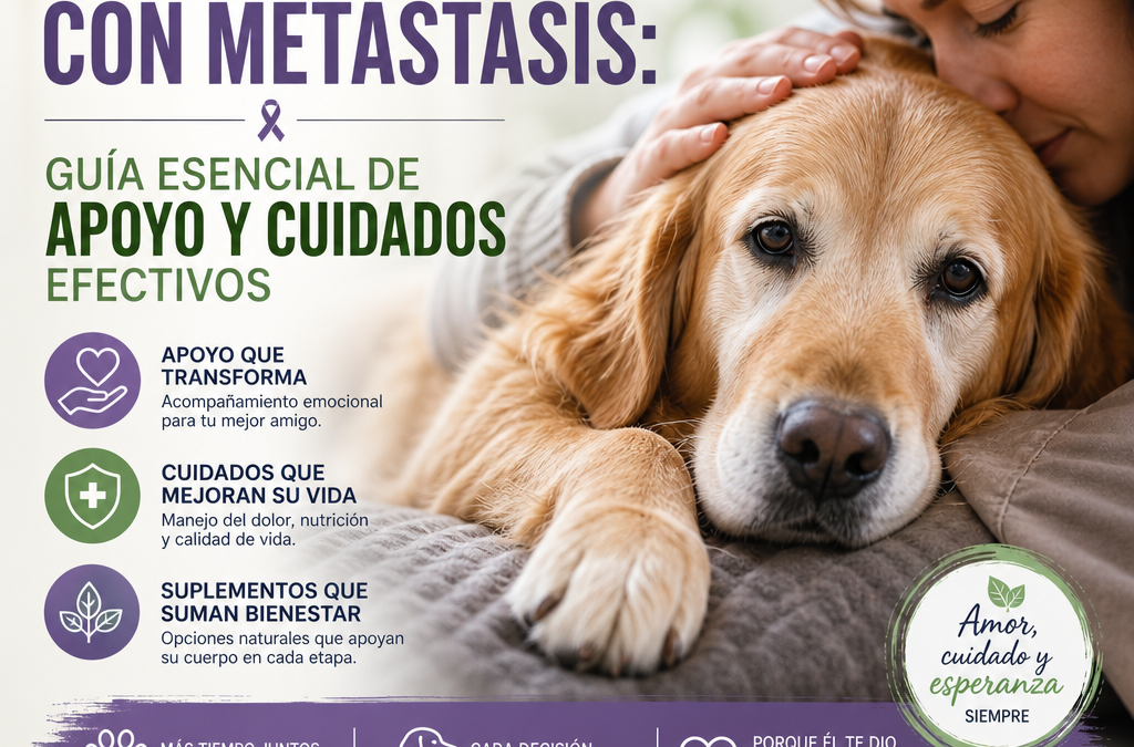 Cáncer perro metástasis apoyo: 7 claves esenciales para cuidar a tu perro con esperanza y calma