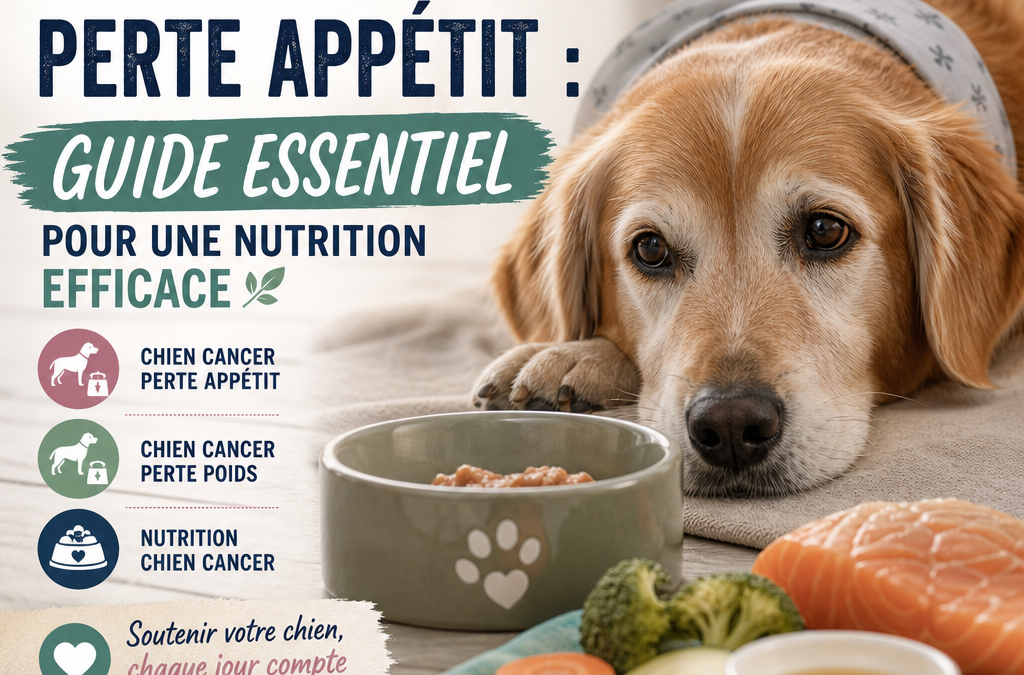 Chien cancer perte appétit : 7 conseils puissants pour une nutrition efficace et rassurante