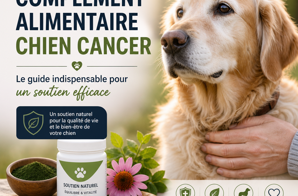 Complément alimentaire chien cancer : 7 conseils puissants pour un soutien efficace et positif