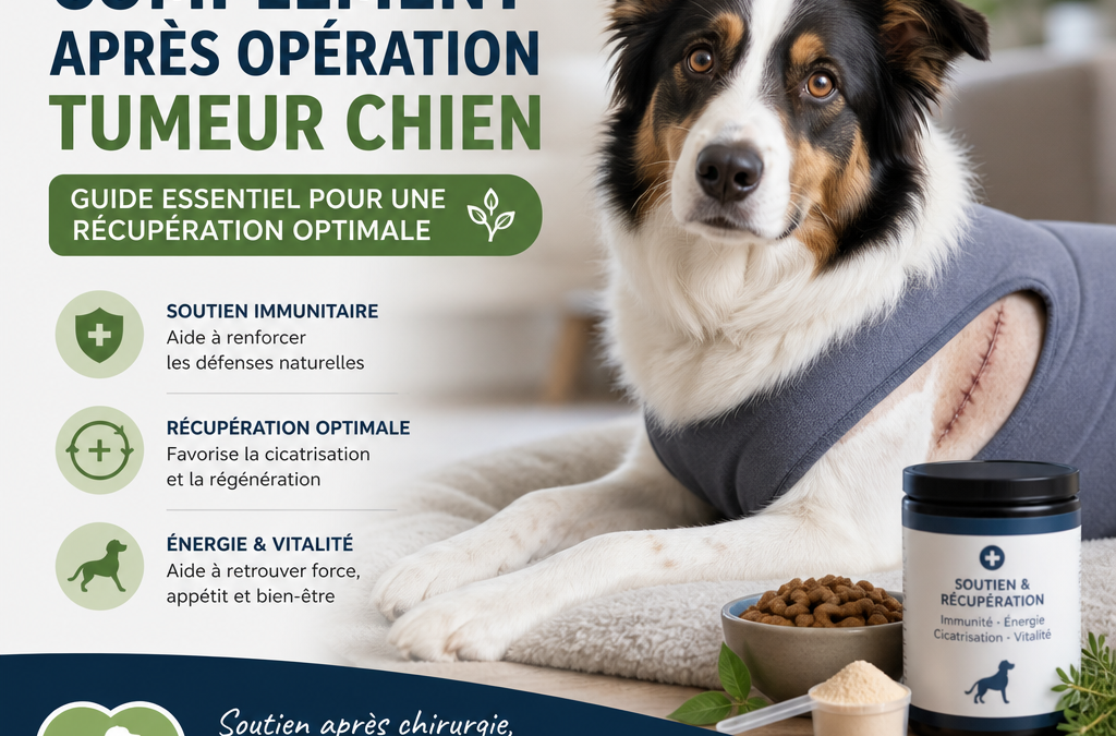 Complément après opération tumeur chien : 7 conseils puissants pour une récupération positive