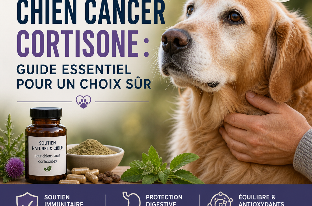 Complément chien cancer cortisone : 7 vérifications essentielles pour un choix sûr et rassurant