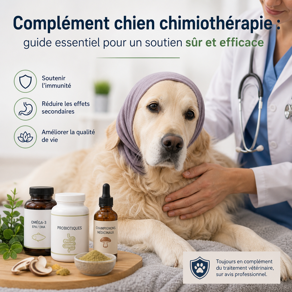 Complément chien chimiothérapie : 7 conseils essentiels, sûrs, puissants et positifs pour un soutien efficace 3 complément chien chimiothérapie illustration