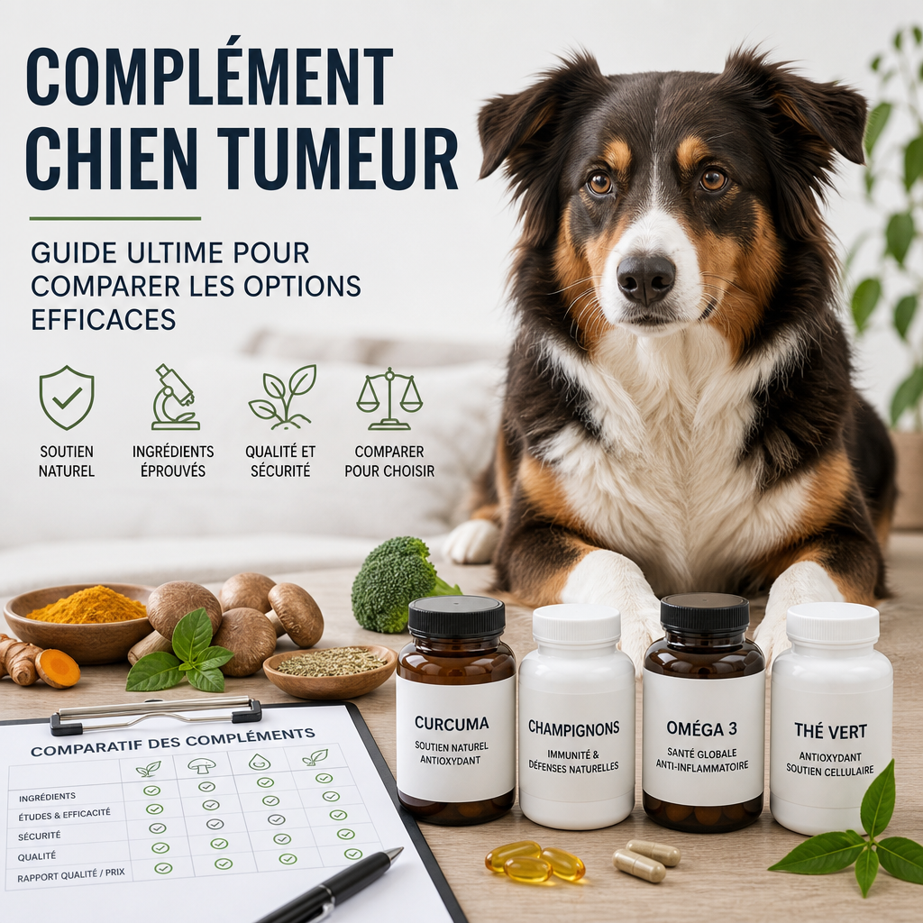 complément chien tumeur illustration