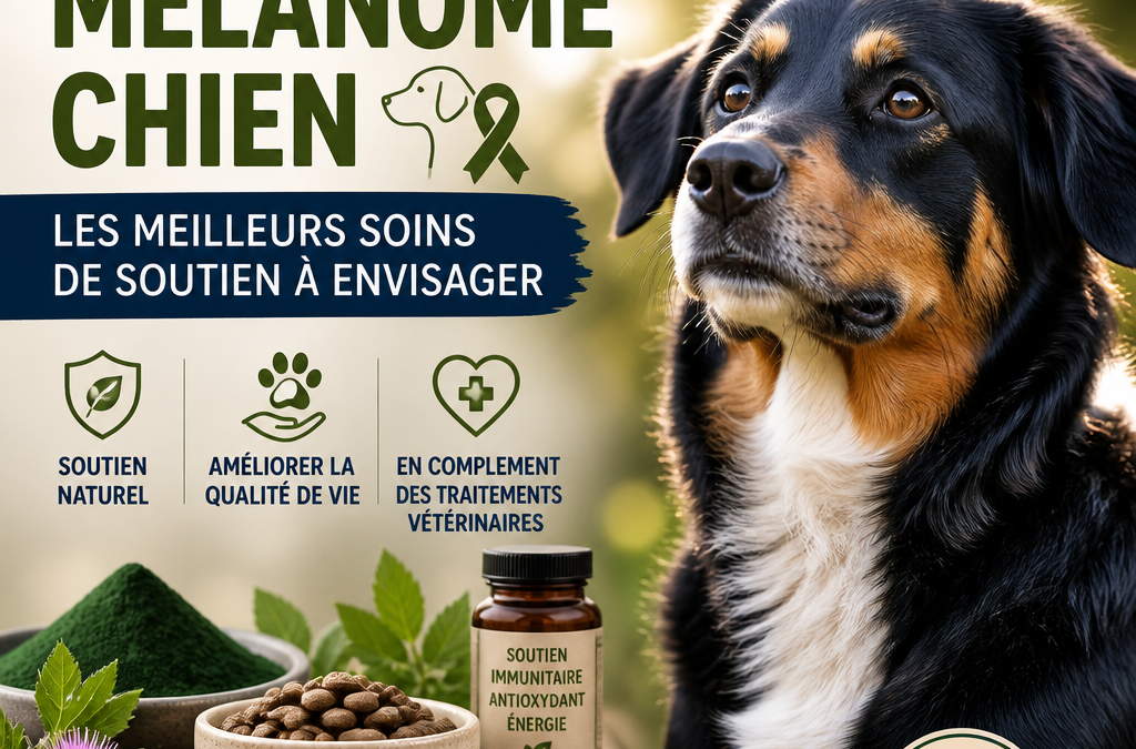 Complément mélanome chien : 7 soins de soutien essentiels, puissants et rassurants