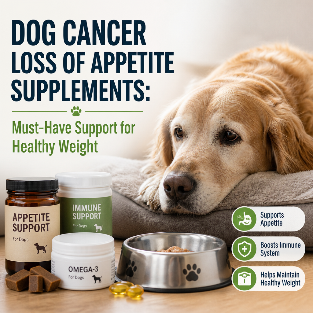 Dog Cancer Loss of Appetite Supplements: 7 Powerful Ways to Support Healthy Weight 2 dog cancer loss of appetite supplements illustration