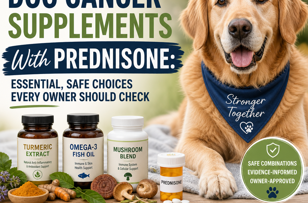 Illustration of Dog Cancer Supplements With Prednisone: Essential, Safe Choices Every Owner Should Check