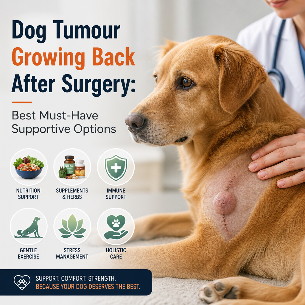 Dog Tumour Growing Back After Surgery: 7 Best Must-Have Supportive Options 1 dog tumour growing back after surgery illustration