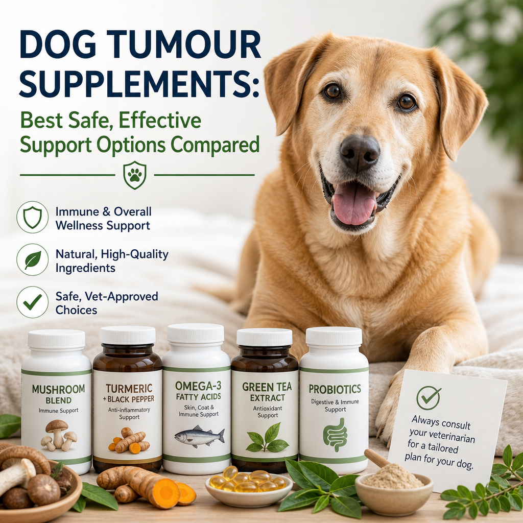 Dog Tumour Supplements: 7 Safe, Effective Support Options Compared 1 dog tumour supplements illustration