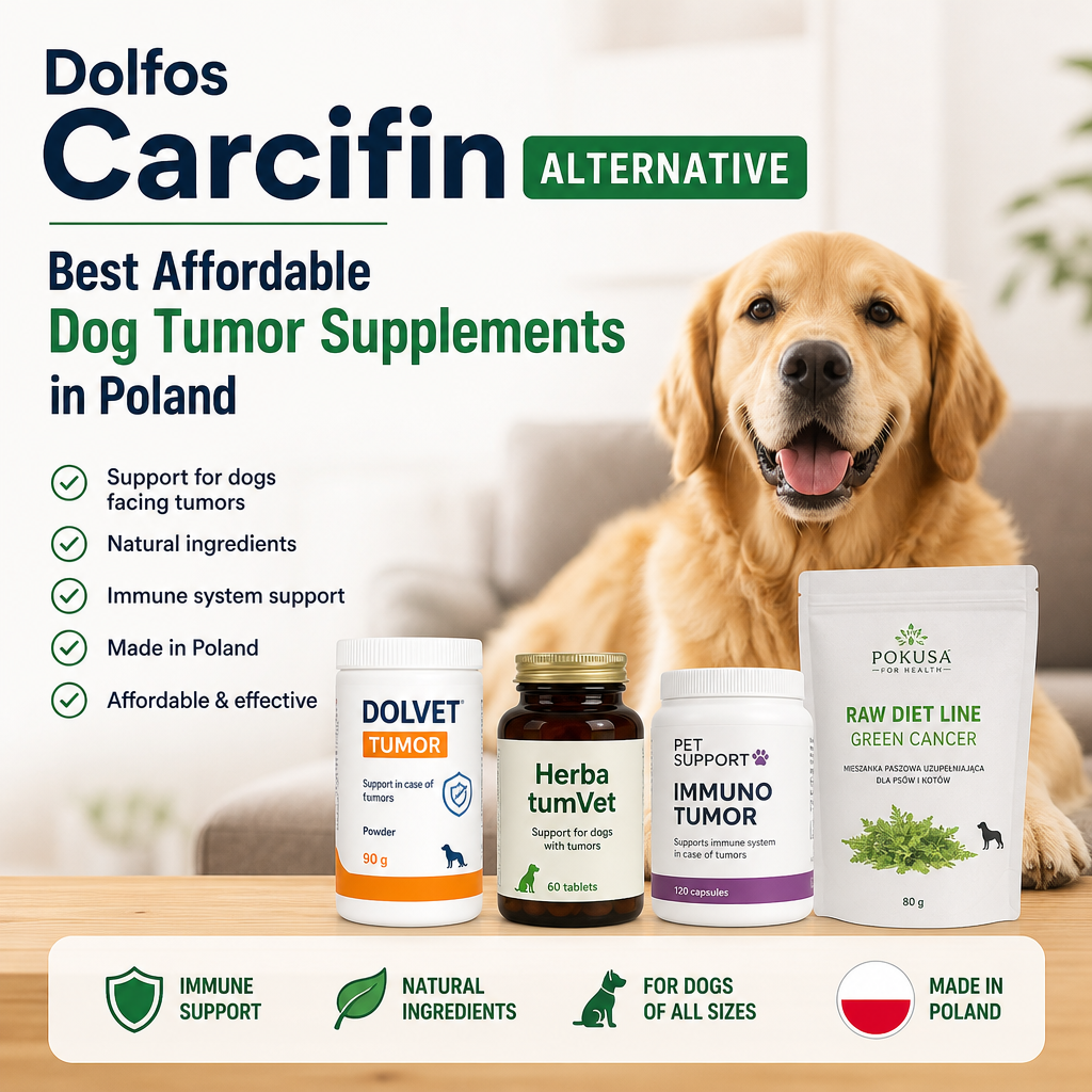 Dolfos Carcifin alternative: 5 Best Affordable Dog Tumor Supplements in Poland 4 Dolfos Carcifin alternative illustration