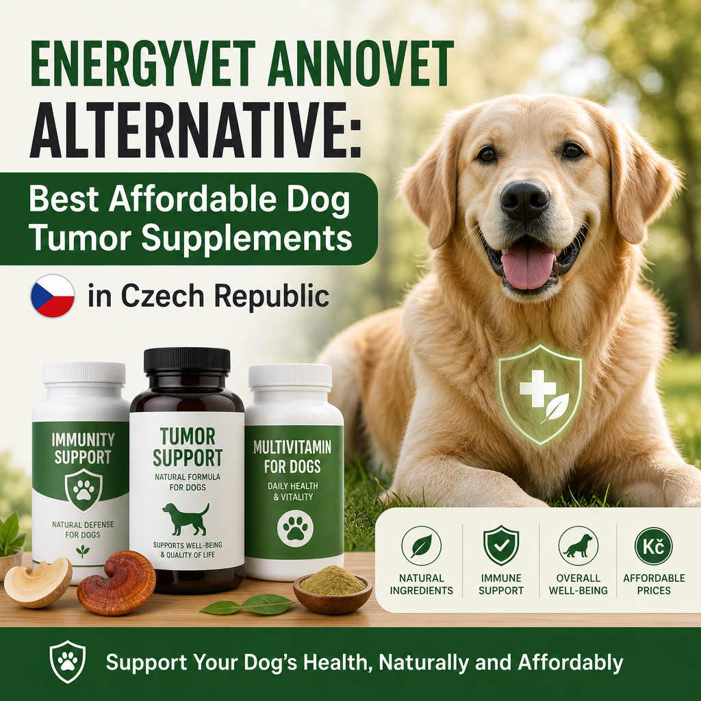 Alternativa Energyvet Annovet: 7 Melhores Suplementos Acessíveis para Tumores em Cães na República Tcheca 1 Ilustração da alternativa Energyvet Annovet