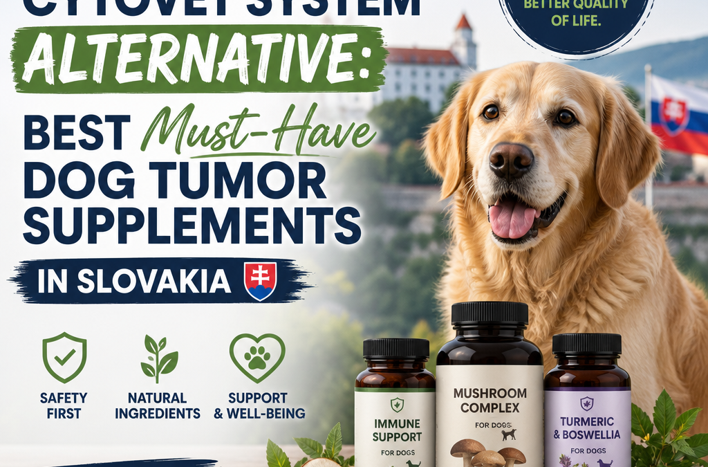 Alternative au système Energyvet / Cytovet : 7 puissants suppléments anti-tumeur pour chiens en Slovaquie