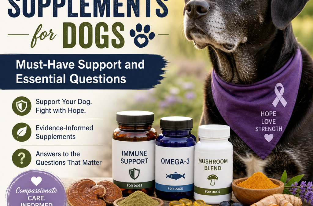 Suplementos de Hemangiosarcoma para Cães: 7 Perguntas Importantes que Devem Ser Feitas