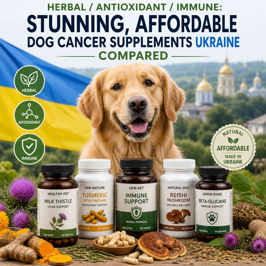 Herbal / antioxidant / immune: 7 Powerful, Positive Dog Cancer Supplements Ukraine Compared 2 Herbal / antioxidant / immune illustration