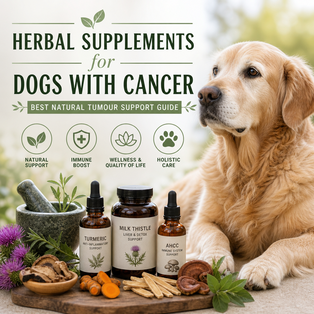 Herbal Supplements for Dogs With Cancer: 7 Powerful Natural Support Tips 6 ilustração de suplementos herbais para cães com câncer
