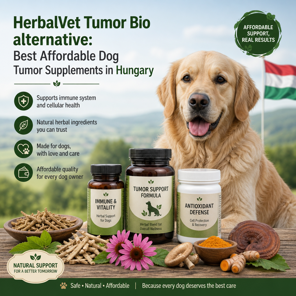 HerbalVet Tumor Bio alternative: 7 Best Affordable Dog Tumor Supplements in Hungary 1 HerbalVet Tumor Bio alternative illustration