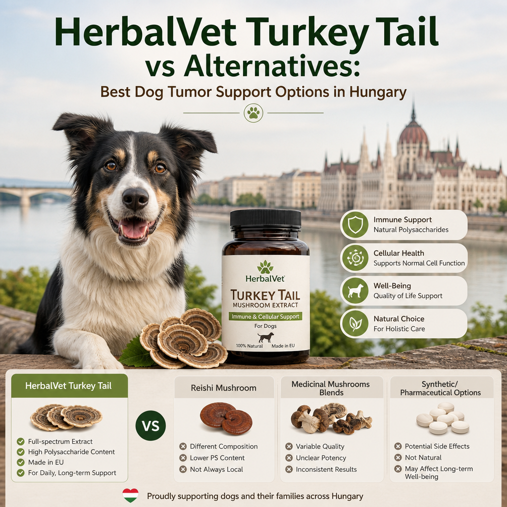 HerbalVet Turkey Tail vs alternatives illustration