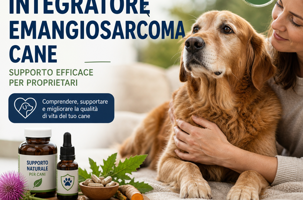 Integratore emangiosarcoma cane: 7 consigli utili, efficaci e realistici per proprietari